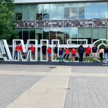 walkers at hamilton sign