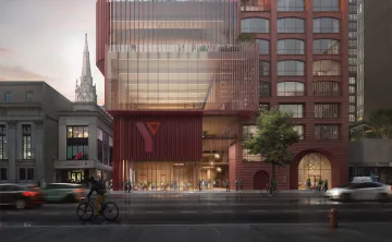 Hamilton Downtown Rendering from Main Street